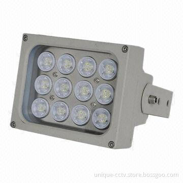 IR Illuminator with 12pcs 2W dot-matrix IR LED